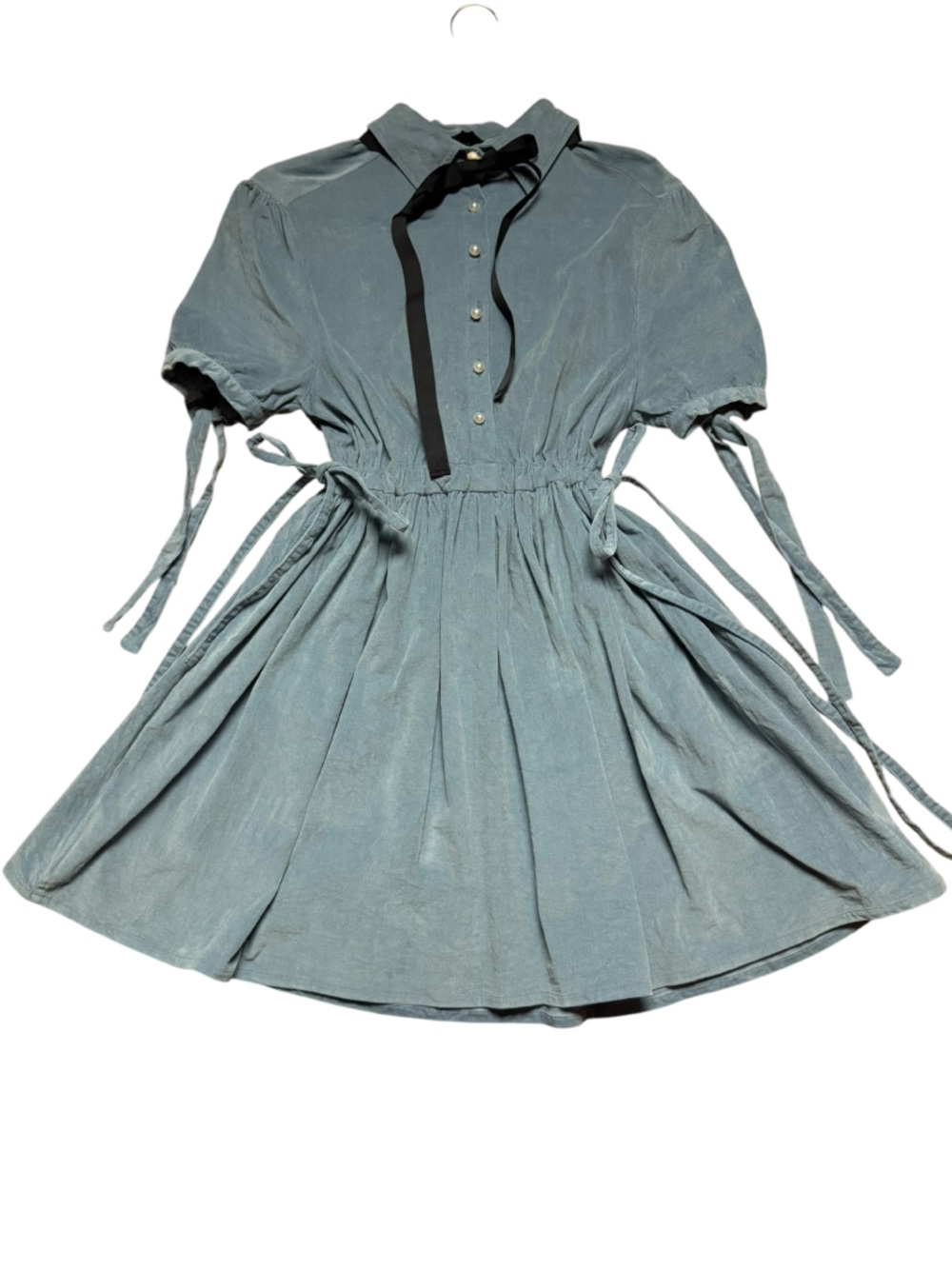 Sister Jane, blue corduroy dress, small
